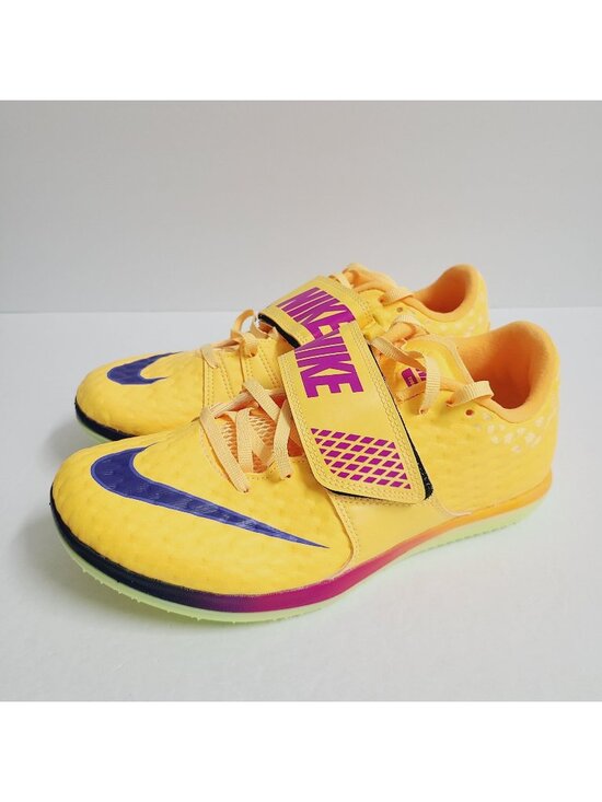 NEW Nike High Jump Elite Track & Field Shoes NO SPIKES FZ9636-800 Size 6 Yellow main image 8